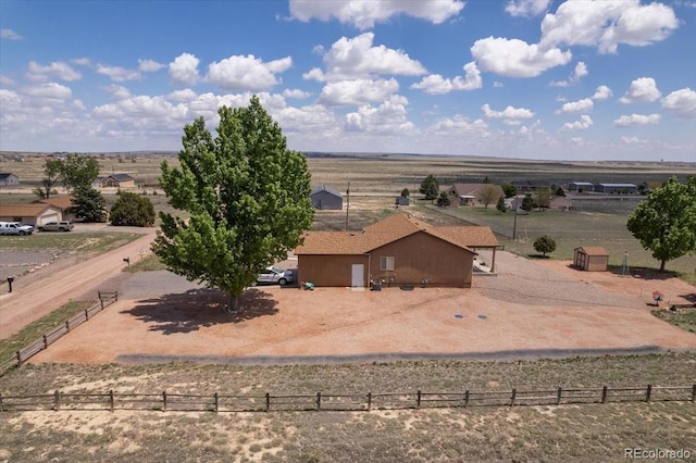 1176 E Purcell Ln, Pueblo, CO 81007 - aerial view of property and surrounding area