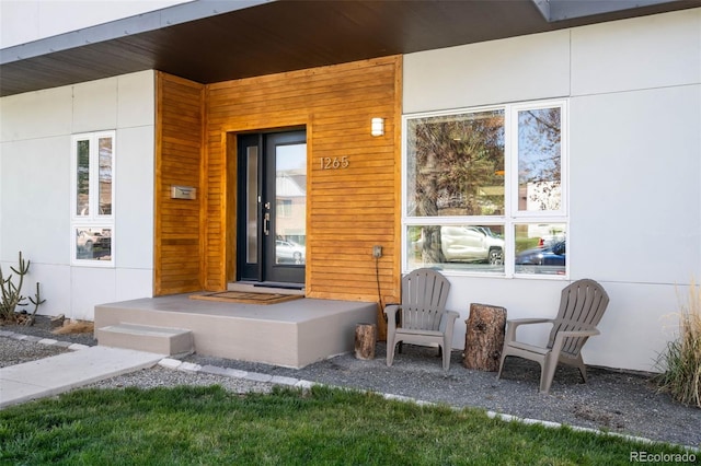 view of property entrance