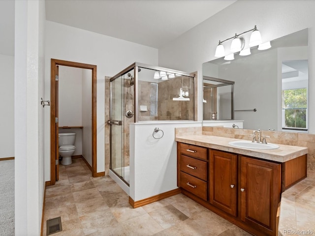 7254 S Kellerman Way, Aurora, CO 80016 - full bathroom with vanity and a shower stall