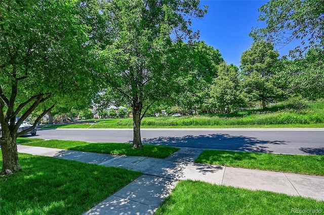 7064 E 2nd Ave, Denver, CO 80220 - view of asphalt road with sidewalks