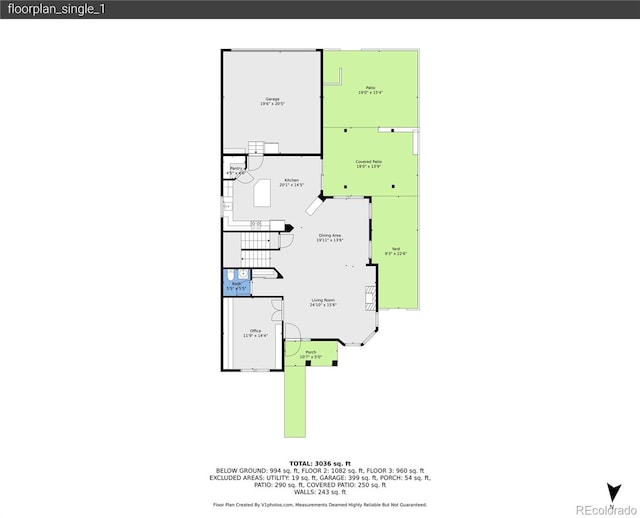 7064 E 2nd Ave, Denver, CO 80220 - room layout