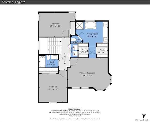 7064 E 2nd Ave, Denver, CO 80220 - property floor plan