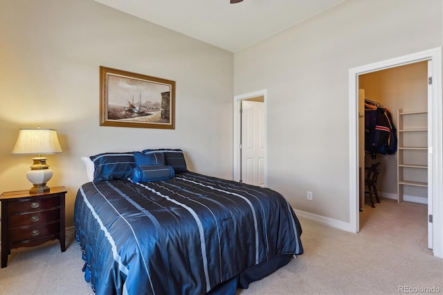 8714 E 148th Cir, Thornton, CO 80602 - carpeted bedroom featuring a closet, baseboards, and a walk in closet