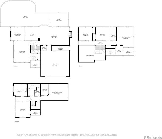 85 S Sherwood Gln, Monument, CO 80132 - floor plan / room layout