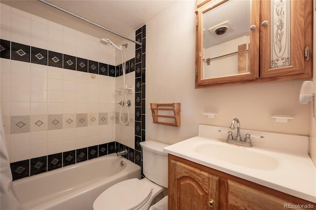 23976 County Rd 50, Fraser, CO 80442 - full bathroom with toilet,  shower combination, and vanity