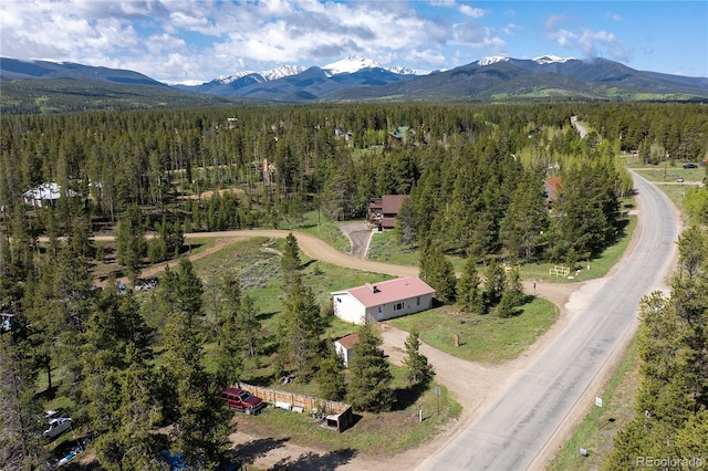 23976 County Rd 50, Fraser, CO 80442 - view of property location featuring a forest and a mountain backdrop