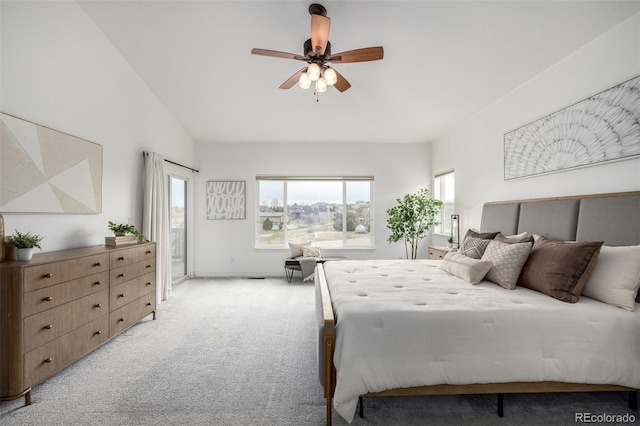 8802 E 148th Ln, Thornton, CO 80602 - bedroom with light colored carpet and a ceiling fan