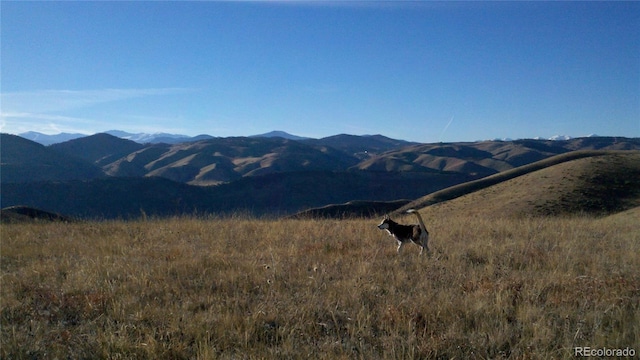 view of mountain feature