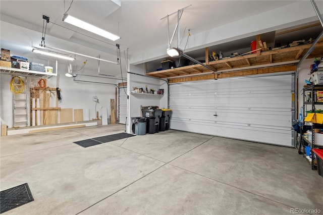 6827 Leilani Ln, Castle Rock, CO 80108 - garage with a garage door opener