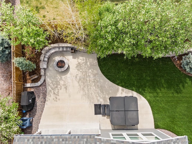 6827 Leilani Ln, Castle Rock, CO 80108 - bird's eye view
