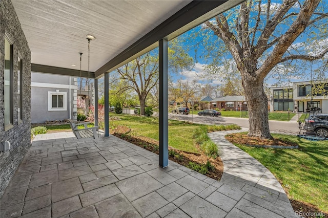 view of patio / terrace featuring a porch