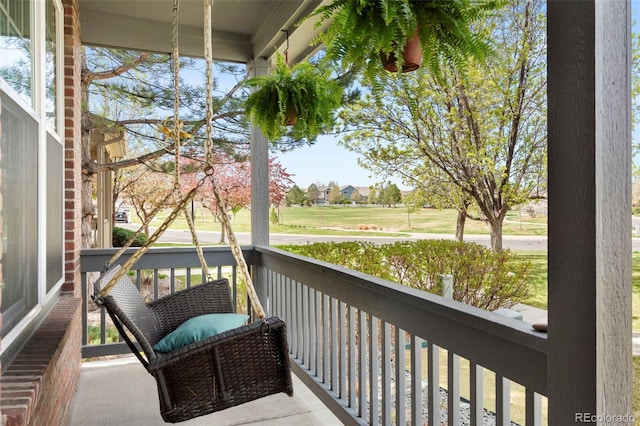 3422 W 125th Dr, Broomfield, CO 80020 - balcony featuring a porch