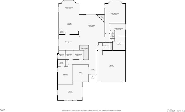 12938 Bridge View Ln, Parker, CO 80134 - room layout