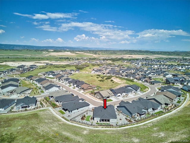 547 Scrubjay Cir, Castle Rock, CO 80104 - aerial overview of property's location featuring nearby suburban area