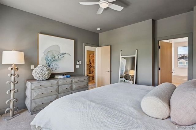 4958 Valentia Ct, Denver, CO 80238 - carpeted bedroom with ensuite bathroom