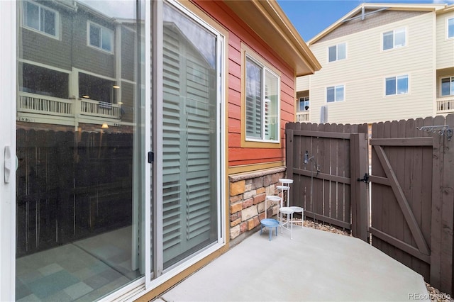 1640 Aspen Meadows Cir, Federal Heights, CO 80260 - view of patio featuring a gate