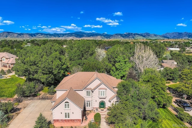 7355 Nile St, Arvada, CO 80007 - view of subject property with a mountain backdrop