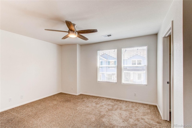 19043 E 58th Ave, Denver, CO 80249 - carpeted empty room featuring ceiling fan and baseboards