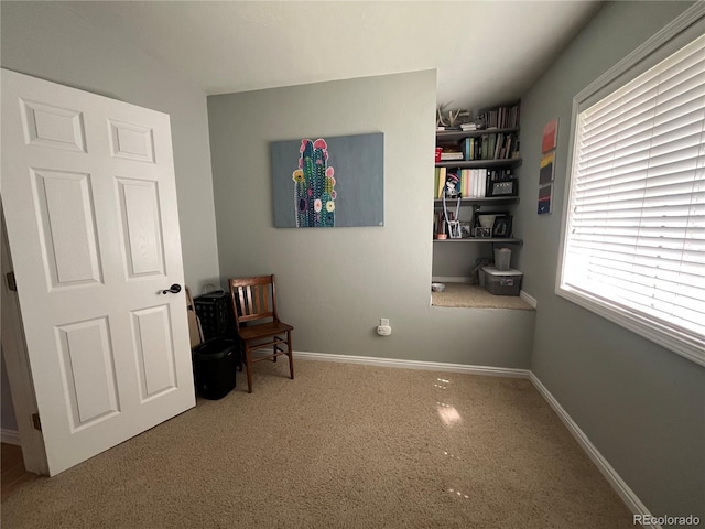 790 4th St, Limon, CO 80828 - living area featuring carpet and baseboards