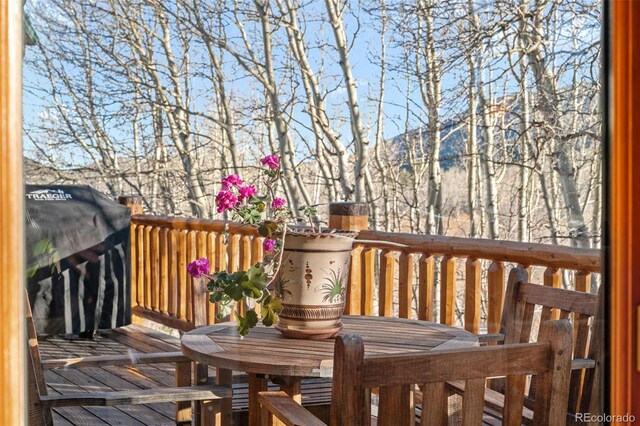 44 Forest Ridge Cir, Bailey, CO 80421 - view of deck