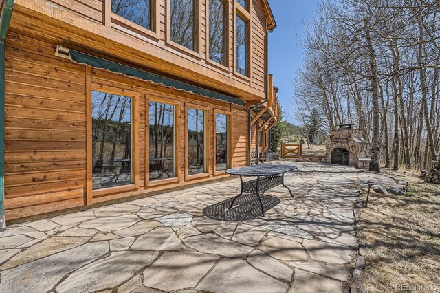 44 Forest Ridge Cir, Bailey, CO 80421 - view of patio