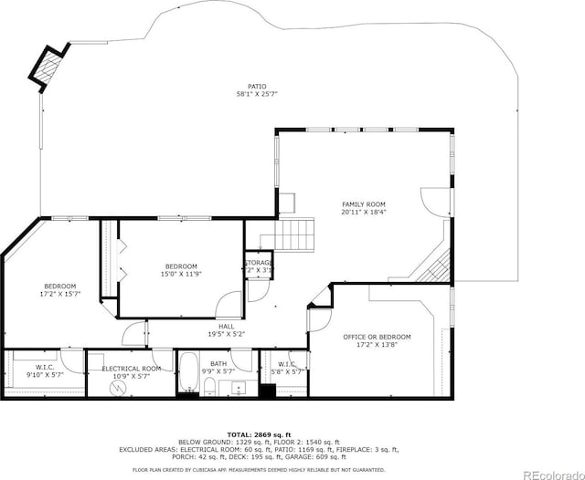 44 Forest Ridge Cir, Bailey, CO 80421 - floor plan / room layout