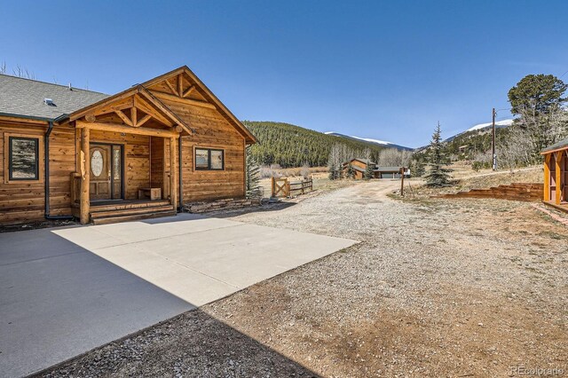 44 Forest Ridge Cir, Bailey, CO 80421 - view of yard featuring a mountain view