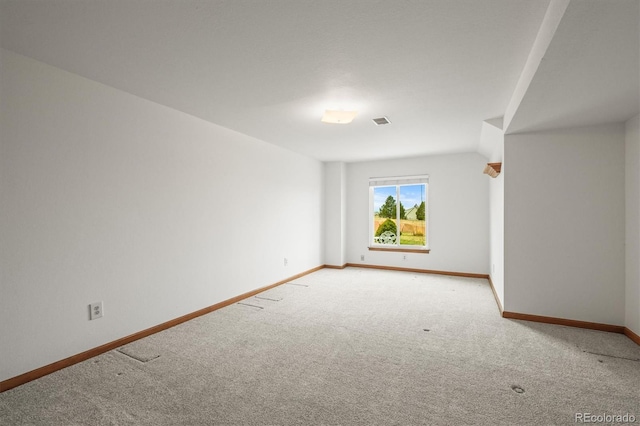 2845 Cherry Way, Parker, CO 80138 - spare room with light colored carpet and baseboards