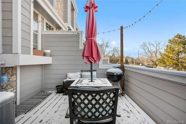 5155 W 68th Ave Unit 5, Westminster, CO 80030 - wooden terrace featuring a grill