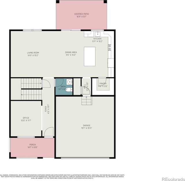1011 White Leaf Cir, Castle Rock, CO 80108 - home floor plan