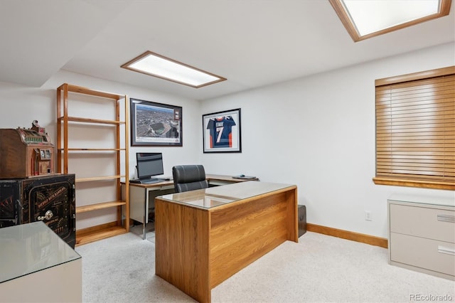 7354 S Robb St, Littleton, CO 80127 - home office with light colored carpet and baseboards