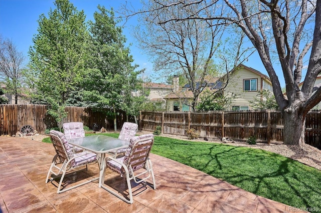 7354 S Robb St, Littleton, CO 80127 - view of patio with outdoor dining area