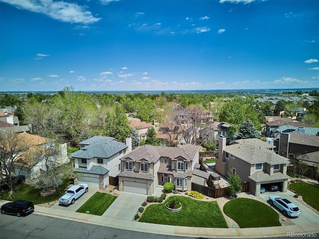 7354 S Robb St, Littleton, CO 80127 - aerial perspective of suburban area