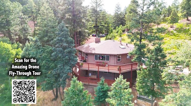 13540 Deer Ridge Way, Larkspur, CO 80118 - view of subject property