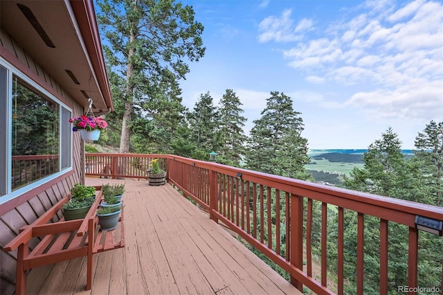 13540 Deer Ridge Way, Larkspur, CO 80118 - view of deck