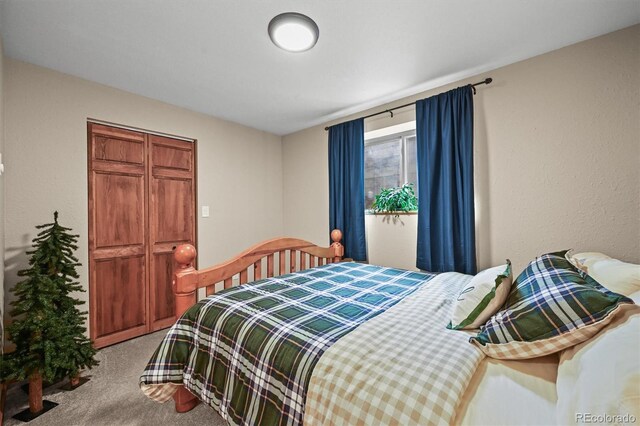 13540 Deer Ridge Way, Larkspur, CO 80118 - bedroom featuring light carpet