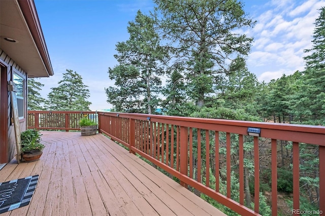 13540 Deer Ridge Way, Larkspur, CO 80118 - view of deck