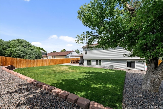 11323 Albion St, Thornton, CO 80233 - fenced backyard featuring a gazebo and a patio area