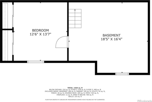 11323 Albion St, Thornton, CO 80233 - view of property floor plan