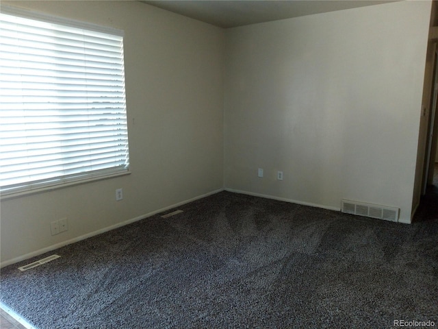 empty room with carpet flooring