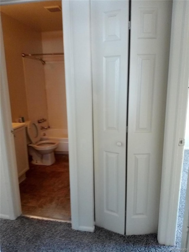 bathroom with toilet