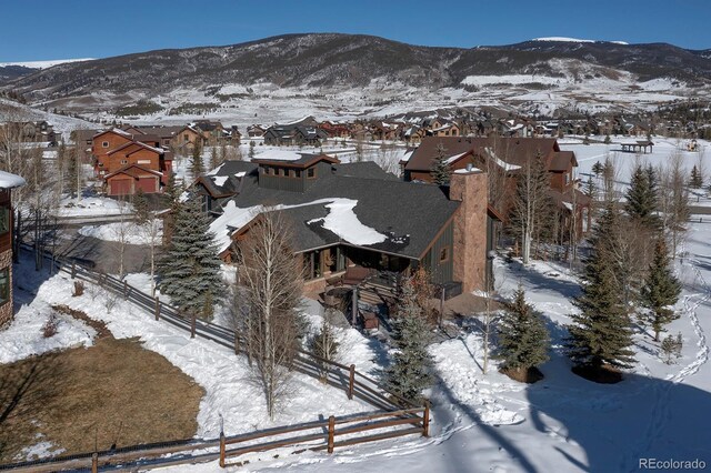 27 Habitat, Dillon, CO 80435 - view of mountain backdrop with nearby suburban area