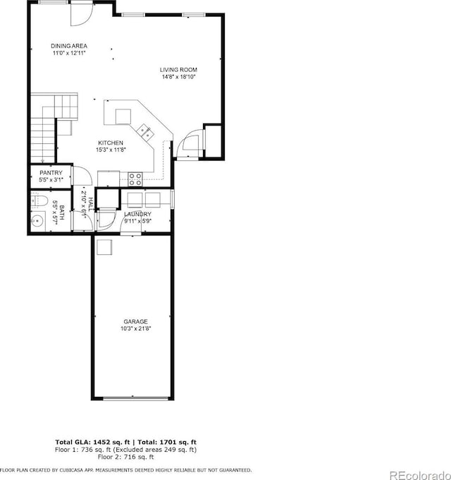 11975 Riverstone Cir Unit 9C, Commerce City, CO 80640 - view of property floor plan