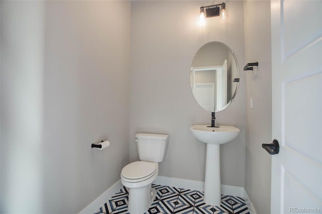 1732 Stable View Dr, Castle Pines, CO 80108 - bathroom with toilet and baseboards