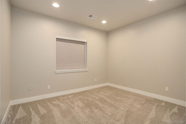 1732 Stable View Dr, Castle Pines, CO 80108 - carpeted spare room with recessed lighting and baseboards