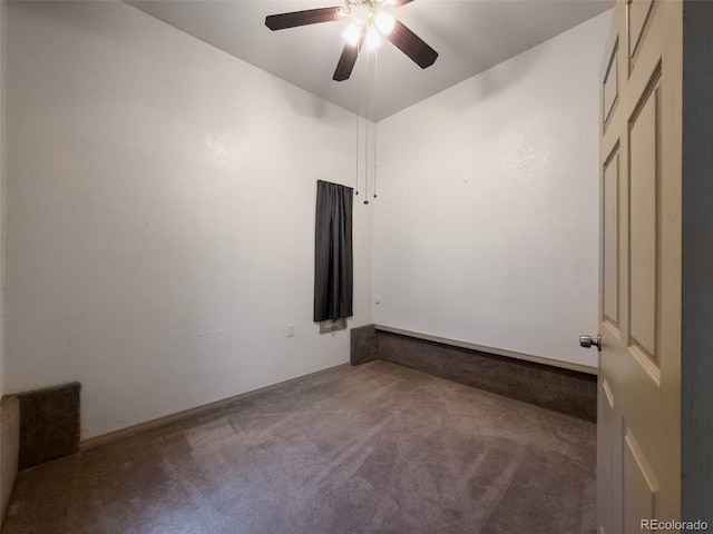 2114 N 21st St, Grand Junction, CO 81501 - carpeted empty room featuring ceiling fan