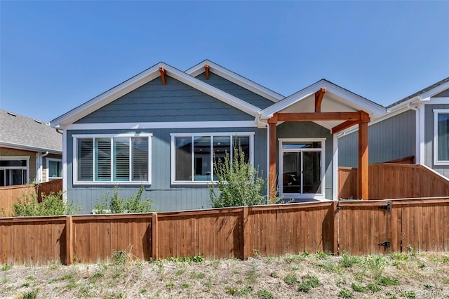 11494 Colony Loop, Parker, CO 80138 - rear view of property featuring fence private yard