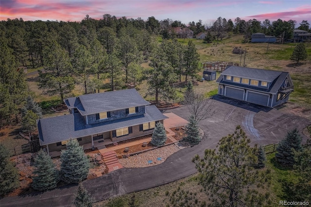 12454 Antelope Trl, Parker, CO 80138 - view from above of property