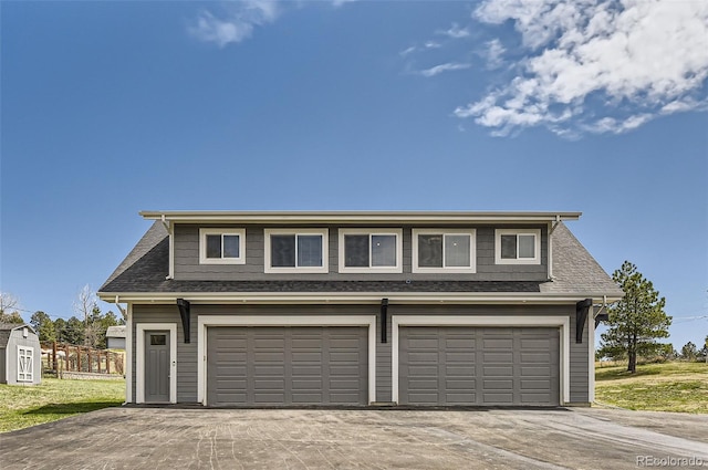 12454 Antelope Trl, Parker, CO 80138 - view of front facade featuring roof with shingles and driveway