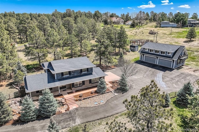 12454 Antelope Trl, Parker, CO 80138 - view from above of property